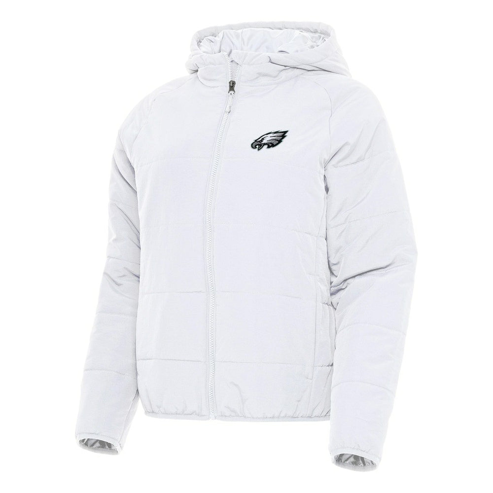 Philadelphia Eagles Antigua Women's Universe Full-Zip Hoodie Jacket White