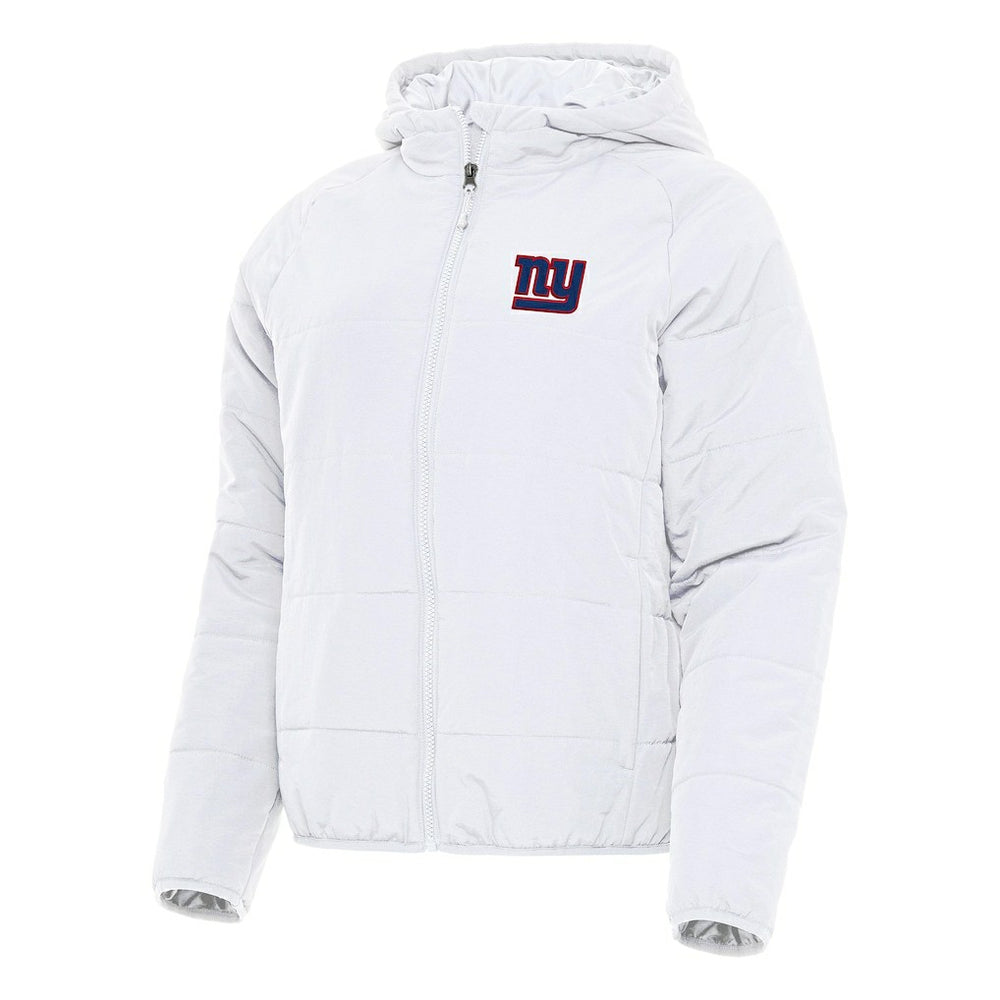 New York Giants Antigua Women's Universe Full-Zip Hoodie Jacket White