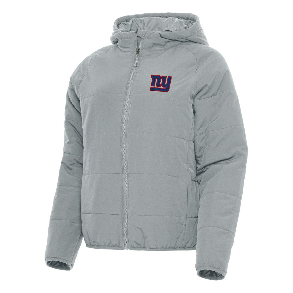 New York Giants Antigua Women's Universe Full-Zip Hoodie Jacket Gray