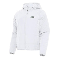 New York Jets Antigua Women's Universe Full-Zip Hoodie Jacket White