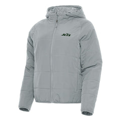 New York Jets Antigua Women's Universe Full-Zip Hoodie Jacket Gray