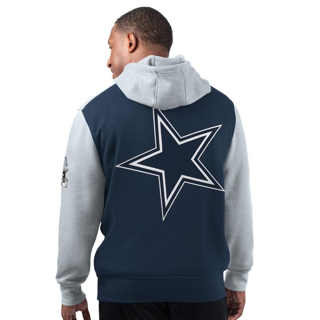 Dallas Cowboys G-III Sports by Carl Banks Extreme Pullover Hoodie Navy