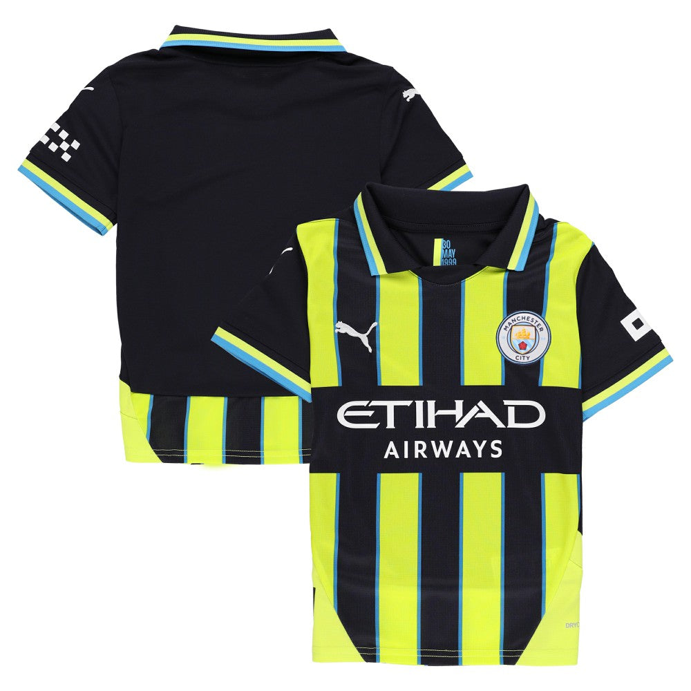 Manchester City Youth 2024/25 Away Replica Jersey Navy - Puma