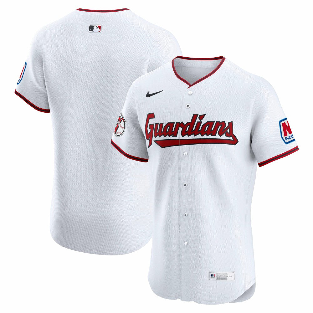 Cleveland Guardians Nike Home  Elite Jersey - White - Nike Online