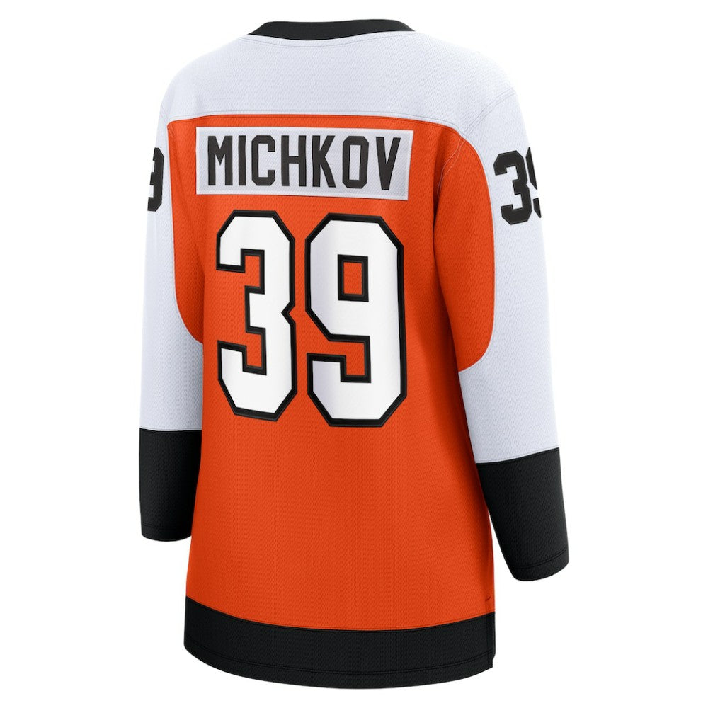 Matvei Michkov Philadelphia Flyers Fanatics Women's Home Breakaway Jersey - Orange - NHL 201978023