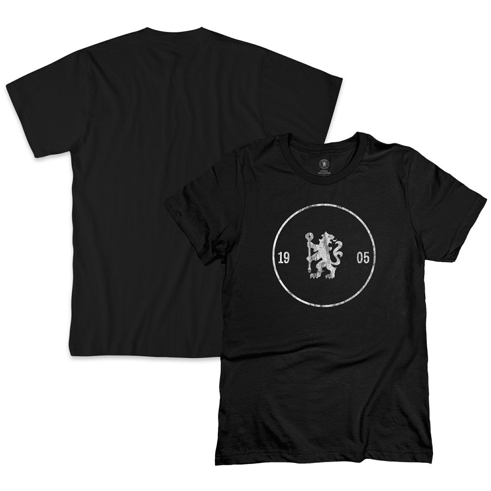 Chelsea 1863FC Heritage Circle T-Shirt Black