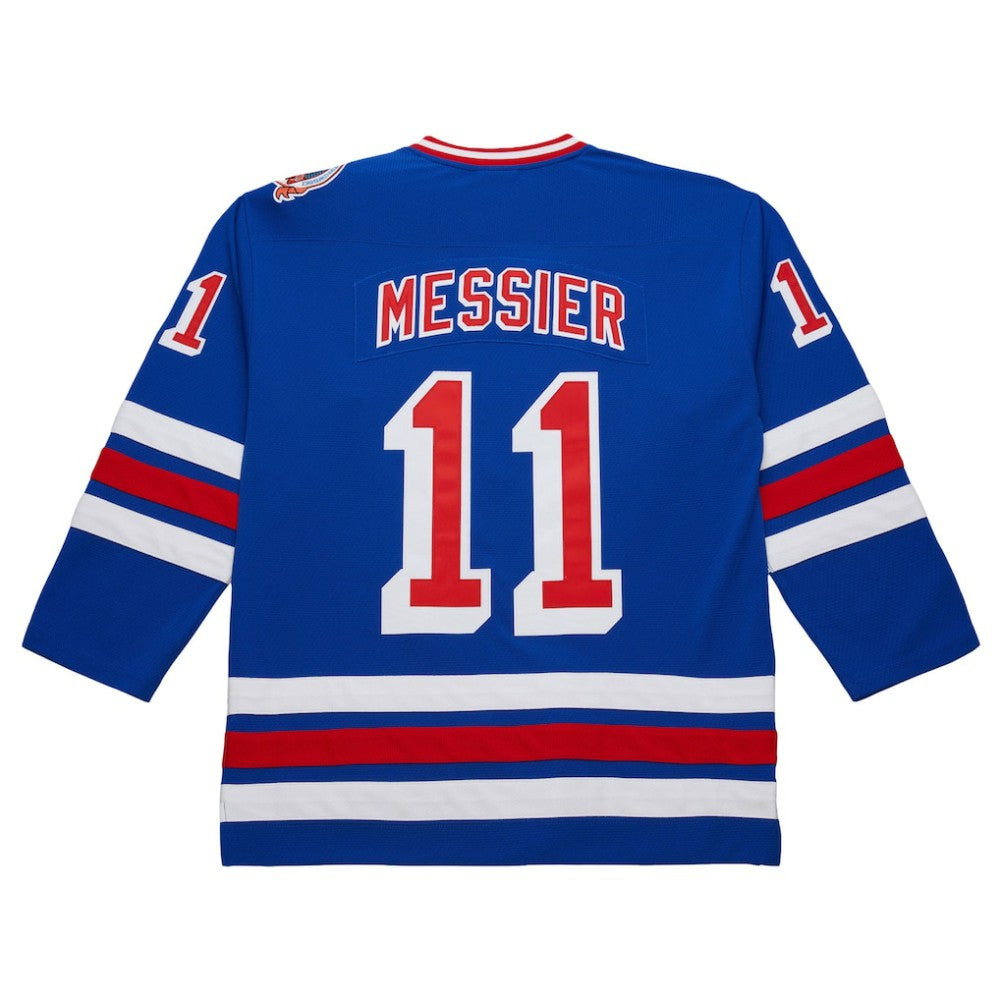 Mark Messier New York Rangers 1993-94 Power Play Jersey - Royal - NHL 201979064