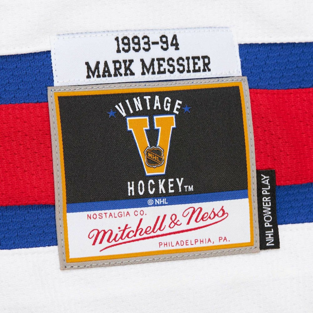Mark Messier New York Rangers 1993-94 Power Play Jersey - Royal - NHL 201979064