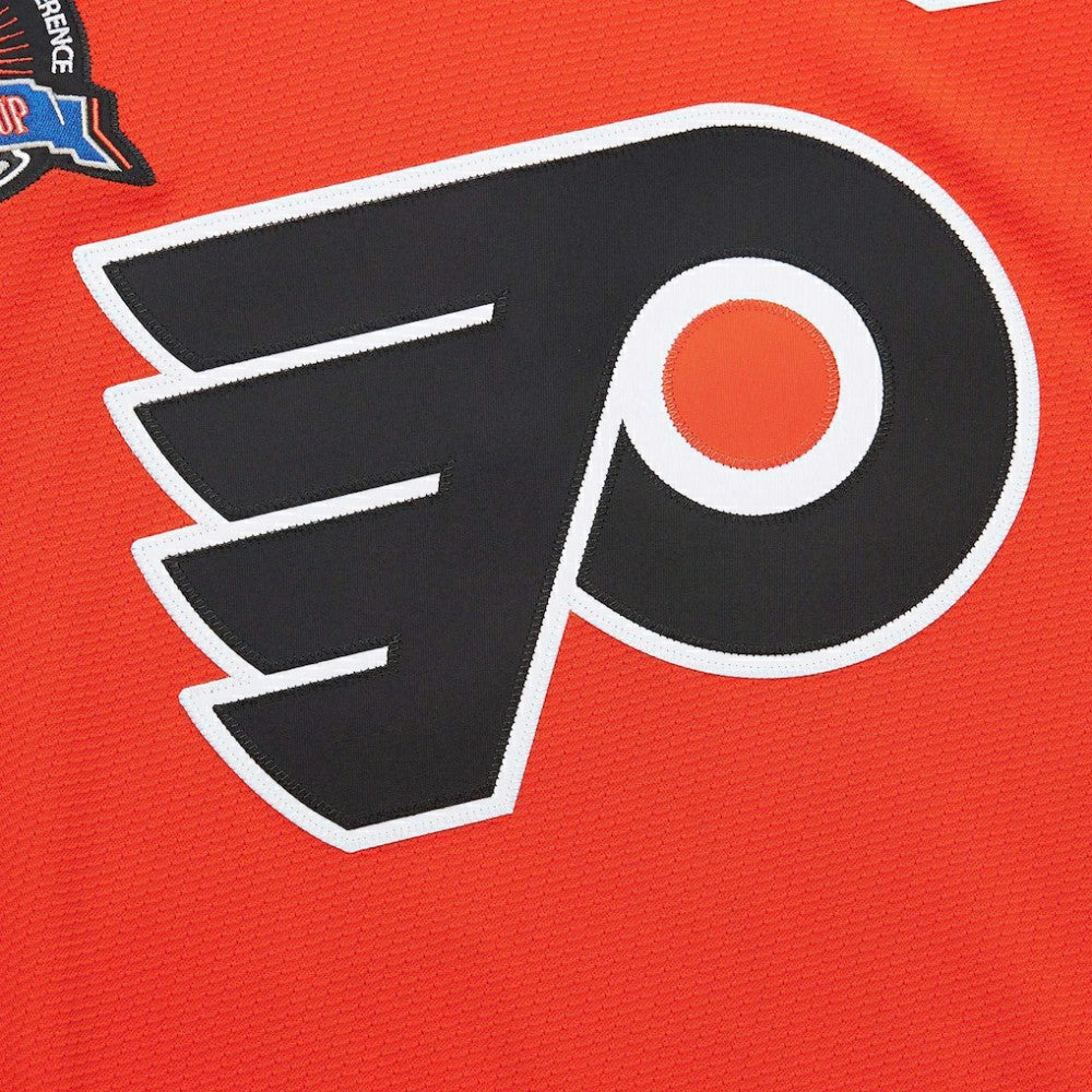 Eric Lindros Philadelphia Flyers 1996-97 Power Play Jersey - Orange - NHL 201979065
