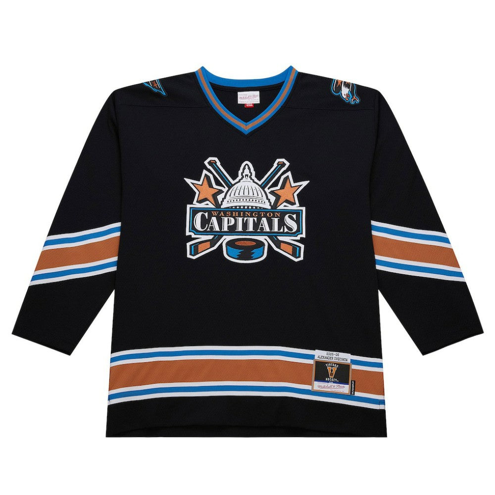 Alexander Ovechkin Washington Capitals Mitchell & Ness 2005/06 Power Play Jersey - Black - NHL 201979066