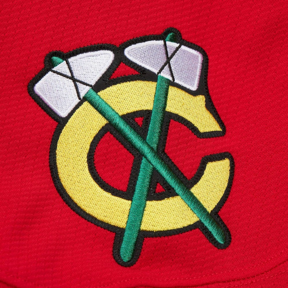 Bobby Hull Chicago Blackhawks 1960-61 Power Play Jersey - Scarlet - NHL 201979070