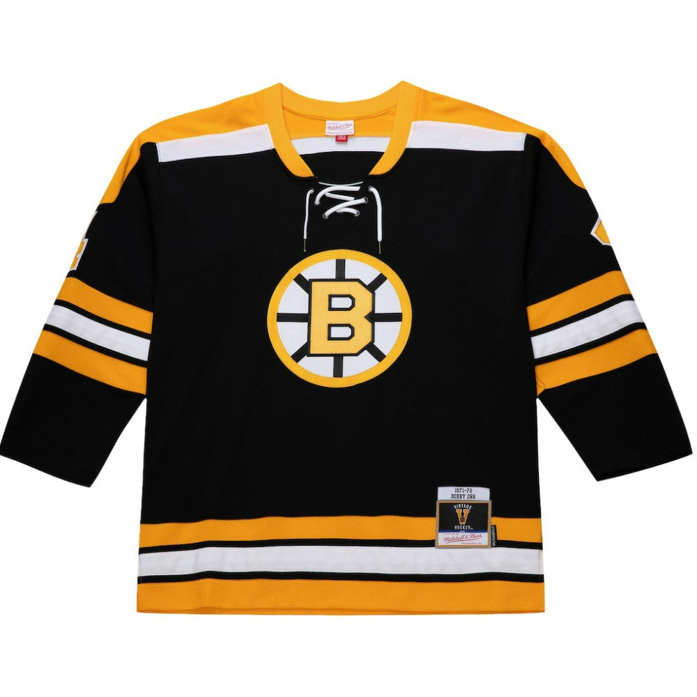 Bobby Orr Boston Bruins 1971-72 Power Play Jersey - Black - NHL 201979071
