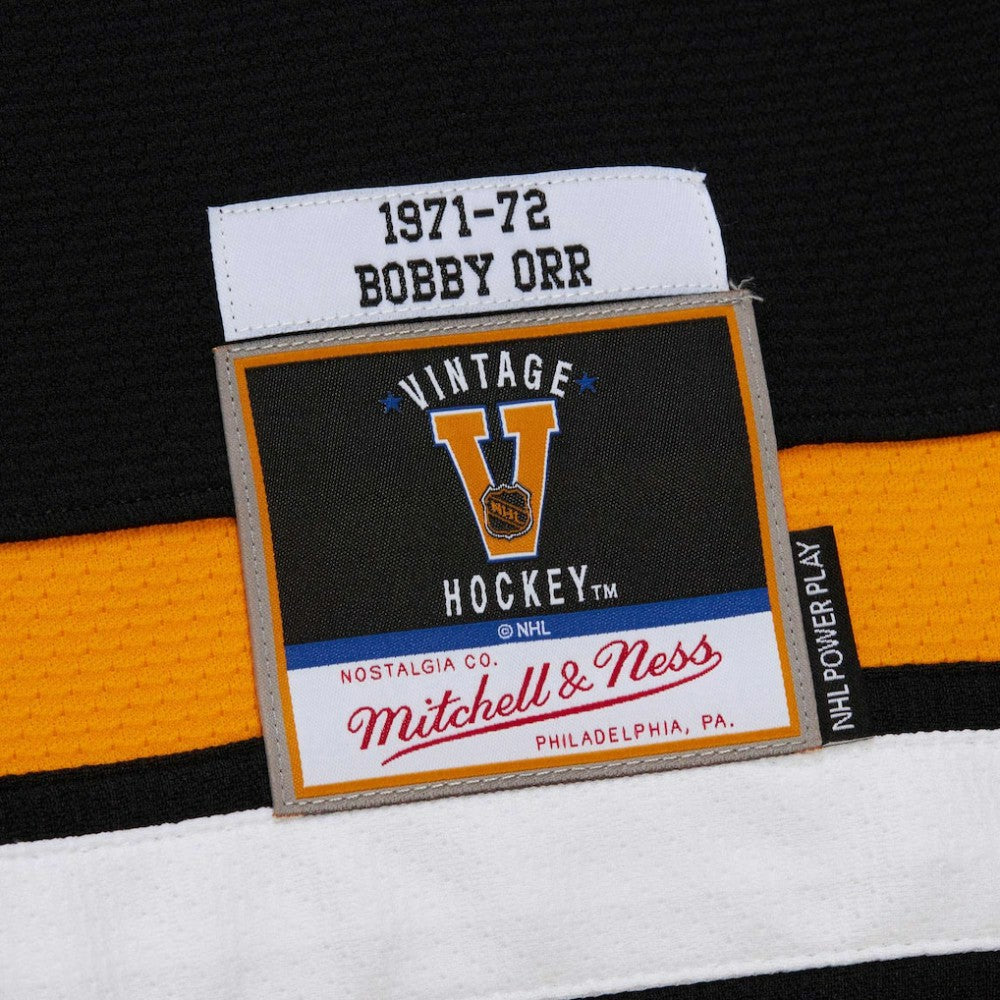 Bobby Orr Boston Bruins 1971-72 Power Play Jersey - Black - NHL 201979071