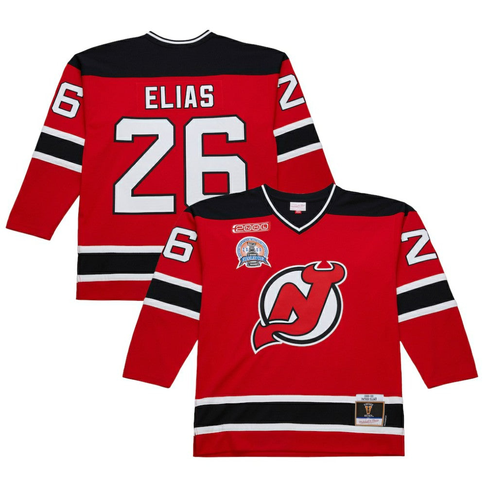 Patrik Elias New Jersey Devils 1999-00 Power Play Jersey - Red - NHL 201979131
