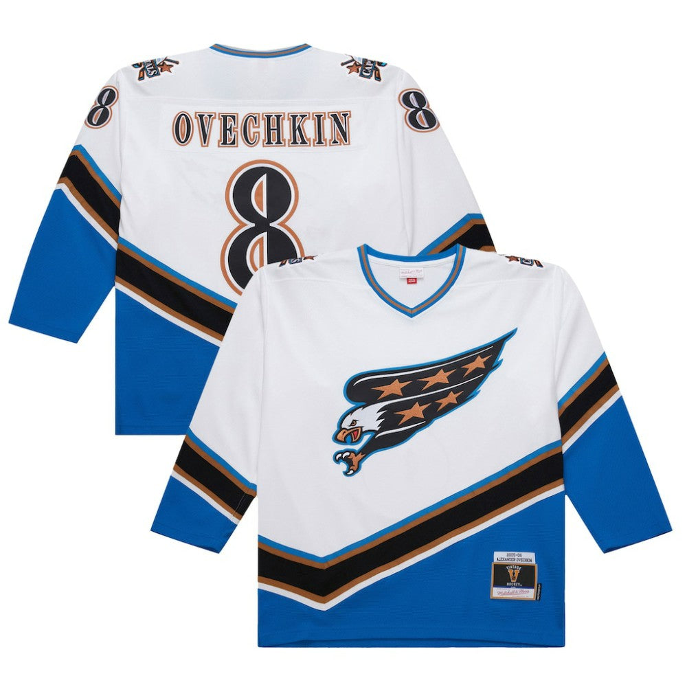 Alexander Ovechkin Washington Capitals Mitchell & Ness 2005/06 Power Play Jersey - White - NHL 201979133