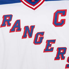 Mark Messier New York Rangers 1993-94 Power Play Jersey - White - NHL 201979137