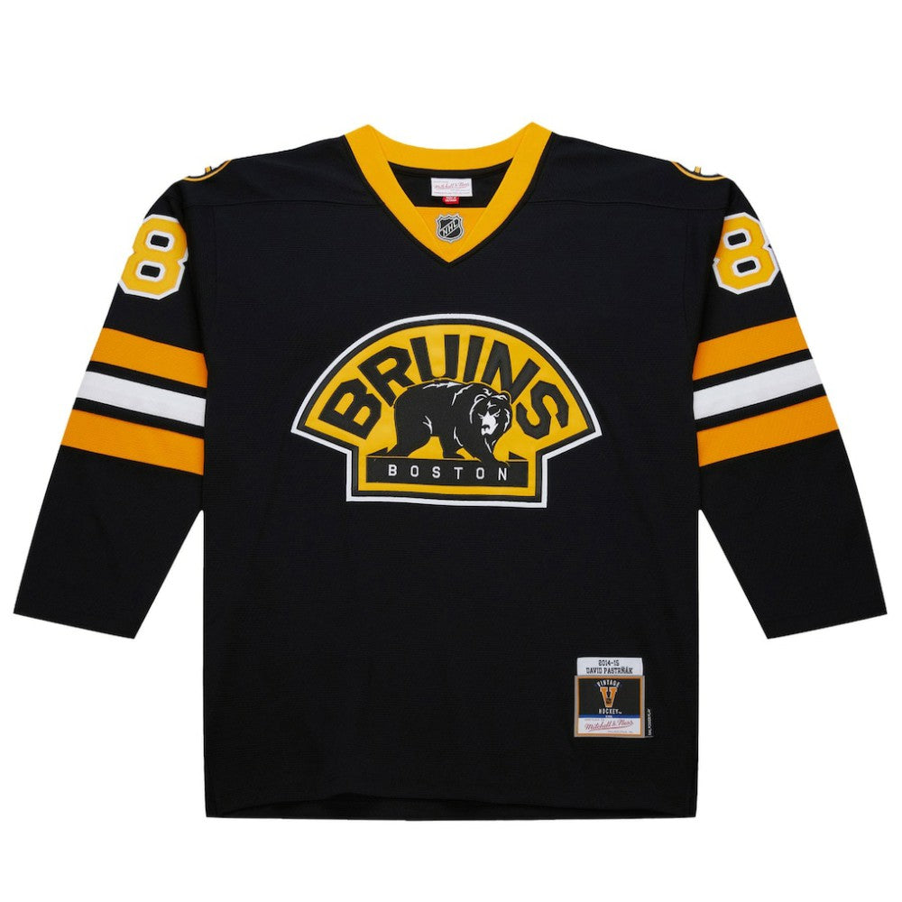 David Pastrnak Boston Bruins 2014-15 Power Play Jersey - Black - NHL 201979138