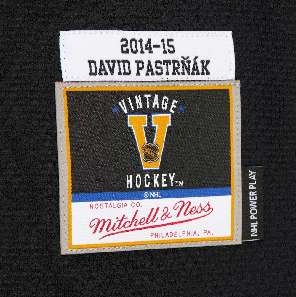 David Pastrnak Boston Bruins 2014-15 Power Play Jersey - Black - NHL 201979138
