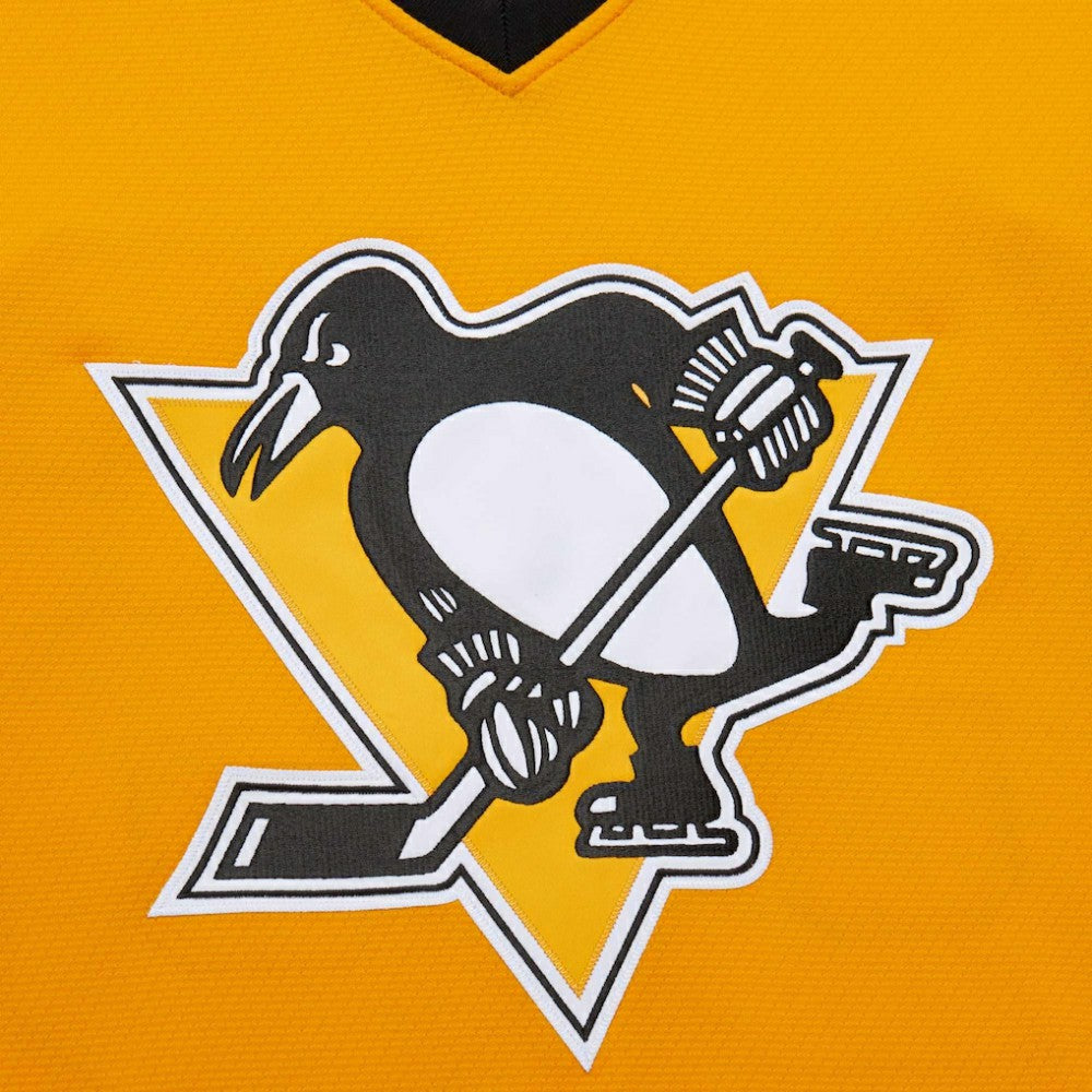 Mario Lemieux Pittsburgh Penguins 1984-85 Power Play Jersey - Gold - NHL 201979143