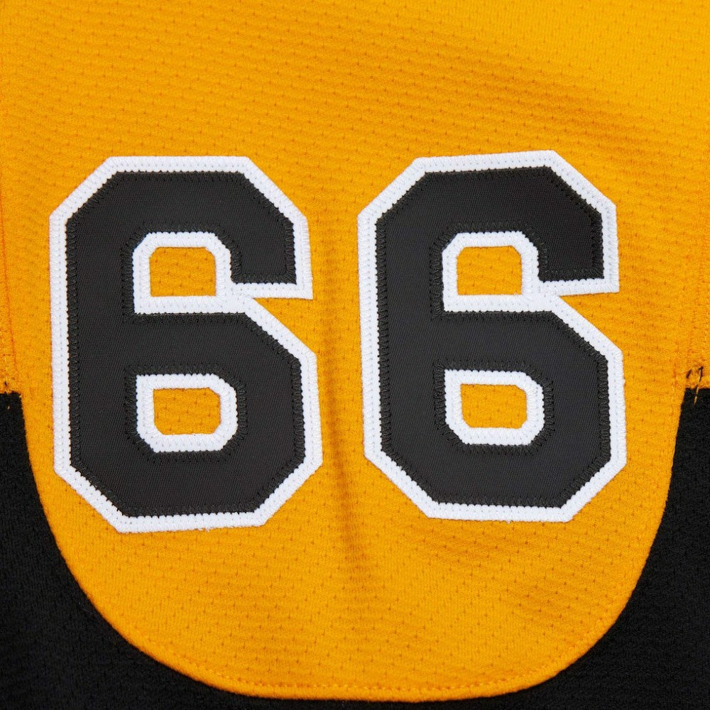 Mario Lemieux Pittsburgh Penguins 1984-85 Power Play Jersey - Gold - NHL 201979143