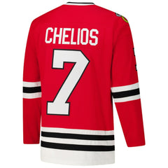 Chris Chelios Chicago Blackhawks 1991-92 Power Play Jersey - Red - NHL 201979146