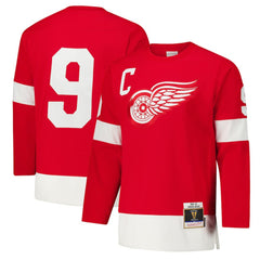 Gordie Howe Detroit Red Wings 1960-61 Power Play Jersey - Red - NHL 201979148