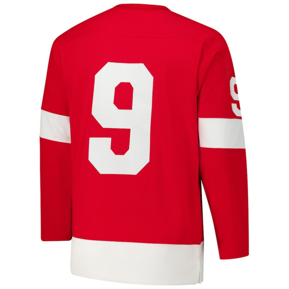 Gordie Howe Detroit Red Wings 1960-61 Power Play Jersey - Red - NHL 201979148