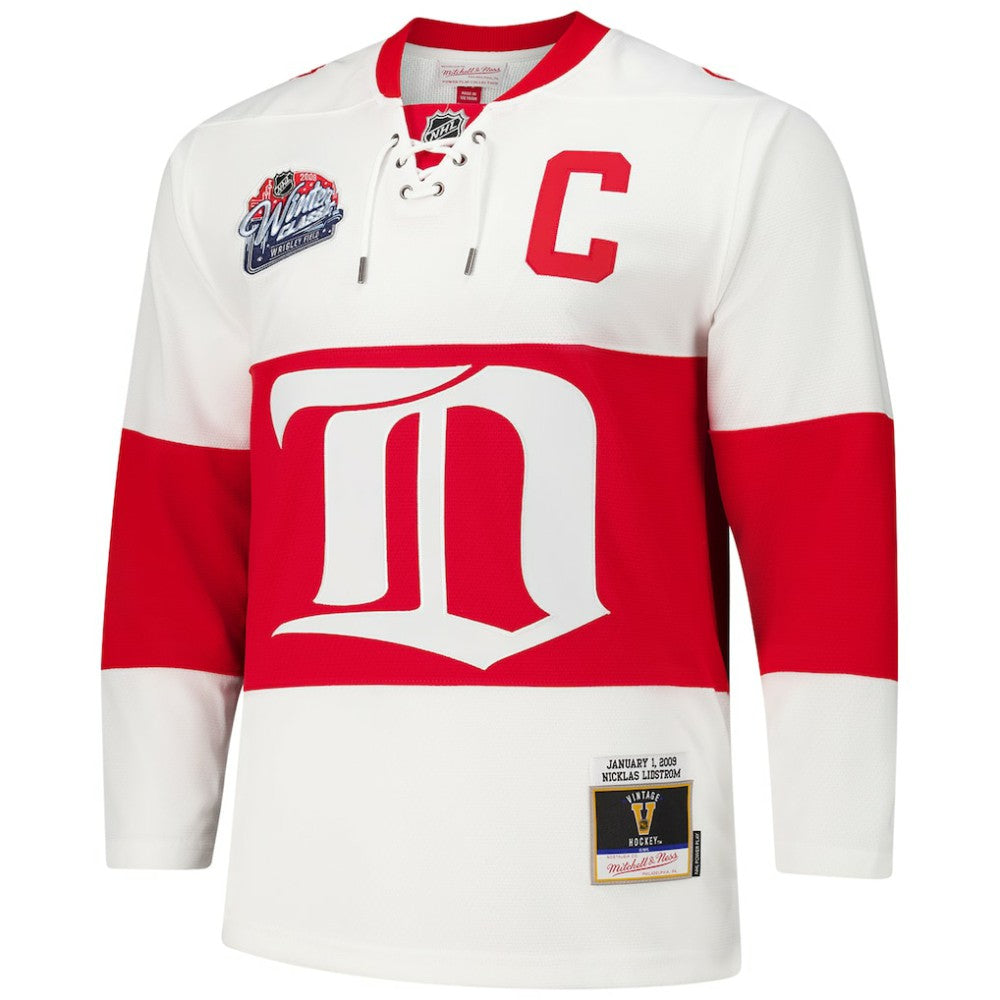 Nicklas Lidstrom Detroit Red Wings 2008-09 Power Play Jersey - White - NHL 201979149