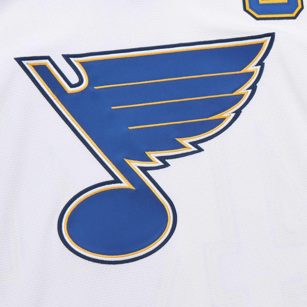 Chris Pronger St. Louis Blues 1999-00 Power Play Jersey - White - NHL 201979150