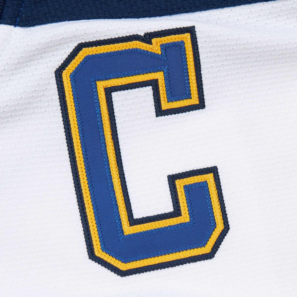 Chris Pronger St. Louis Blues 1999-00 Power Play Jersey - White - NHL 201979150