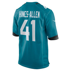 Nike Josh Hines-Allen Jacksonville Jaguars Player Game Jersey Teal