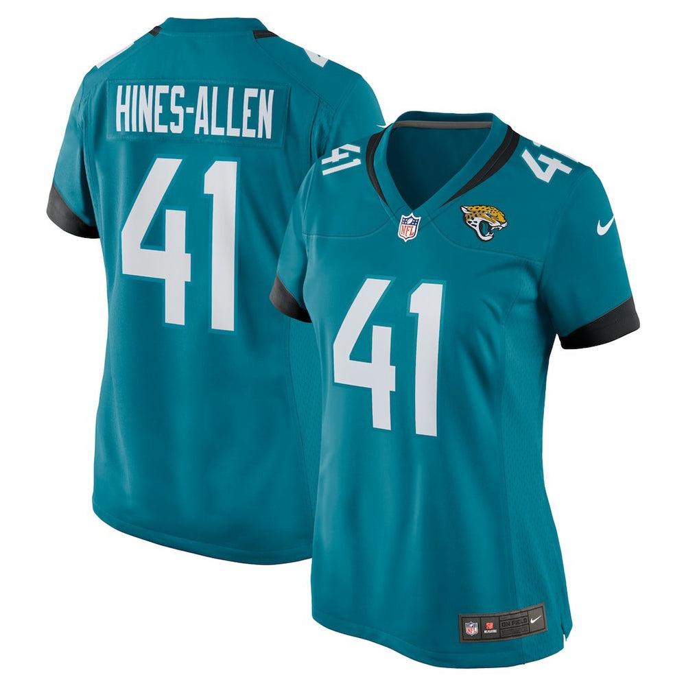 Nike Josh Hines-Allen Jacksonville Jaguars Women's Player Game Jersey Teal
