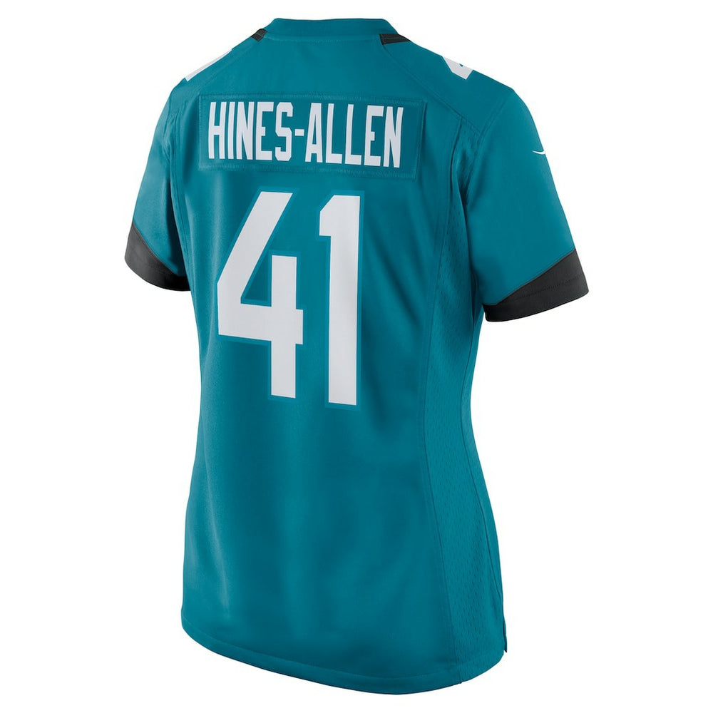 Nike Josh Hines-Allen Jacksonville Jaguars Women's Player Game Jersey Teal