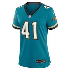Nike Josh Hines-Allen Jacksonville Jaguars Women's Prowler Throwback Game Jersey Teal