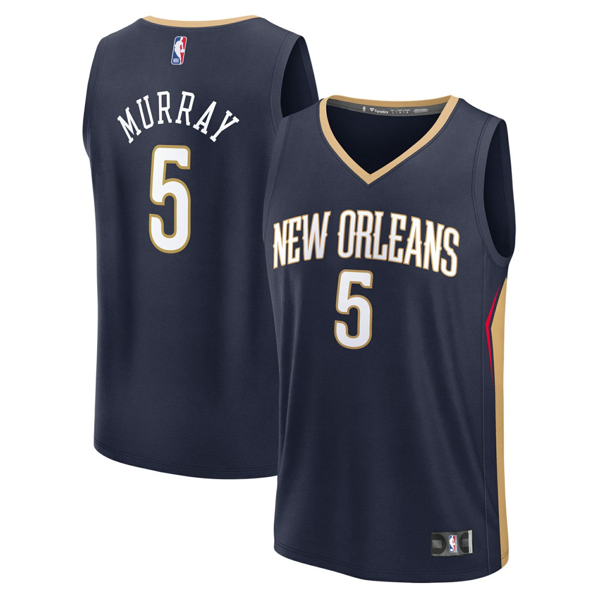 Dejounte Murray New Orleans Pelicans Fast Break Replica Player Jersey Icon Edition Navy | Fanatics outlet