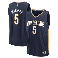 Dejounte Murray New Orleans Pelicans Fast Break Replica Player Jersey Icon Edition Navy | Fanatics outlet