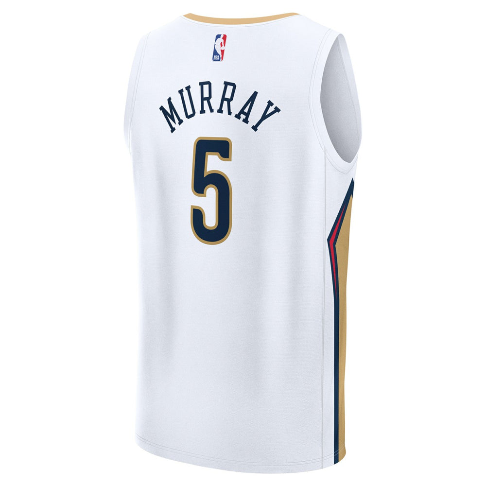Dejounte Murray New Orleans Pelicans Fast Break Replica Player Jersey Association Edition White | Fanatics Lifestyle