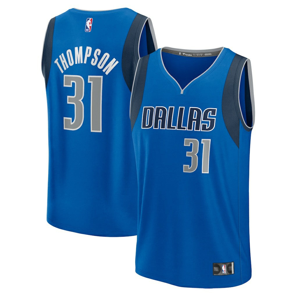 Klay Thompson Dallas Mavericks Fast Break Replica Player Jersey for sale Icon Editi- Blue | Fanatics discount