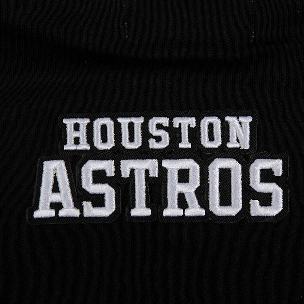 Houston Astros Pro Standard Women's Pearl Cropped Pullover Sweatshirt
 - Black - MLB Lifestyle
