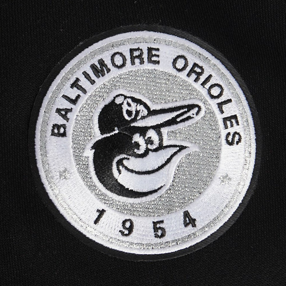 Baltimore Orioles Pro Standard Women's Pearl Cropped Pullover Sweatshirt
 - Black - MLB on Sale