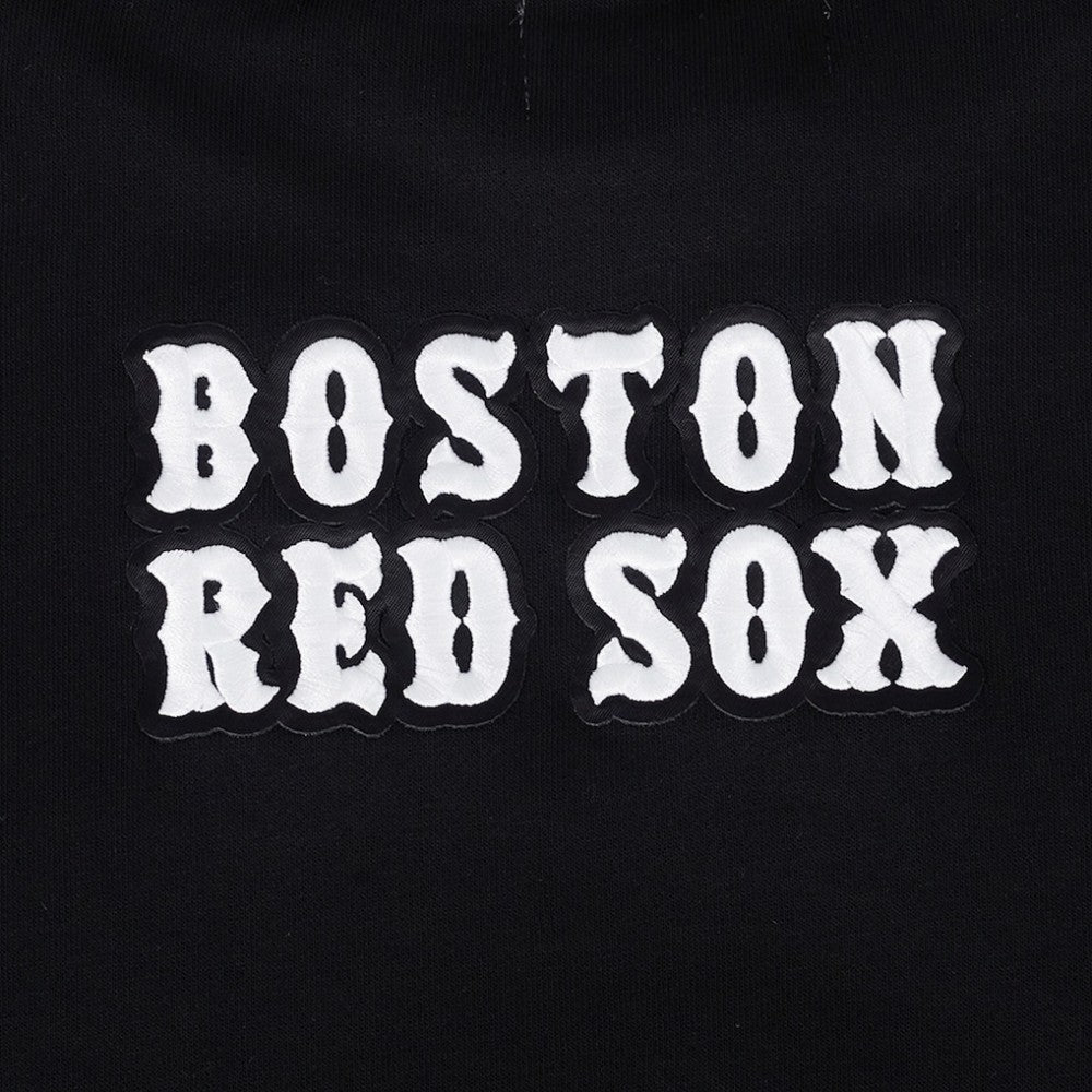 Boston Red Sox Pro Standard Women's Pearl Cropped Pullover Sweatshirt
 - Black - MLB Online