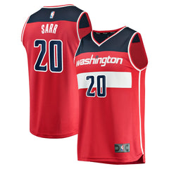 Alexandre Sarr Washington Wizards Fast Break Replica Player Jersey Icon Edition Red | Fanatics Lifestyle