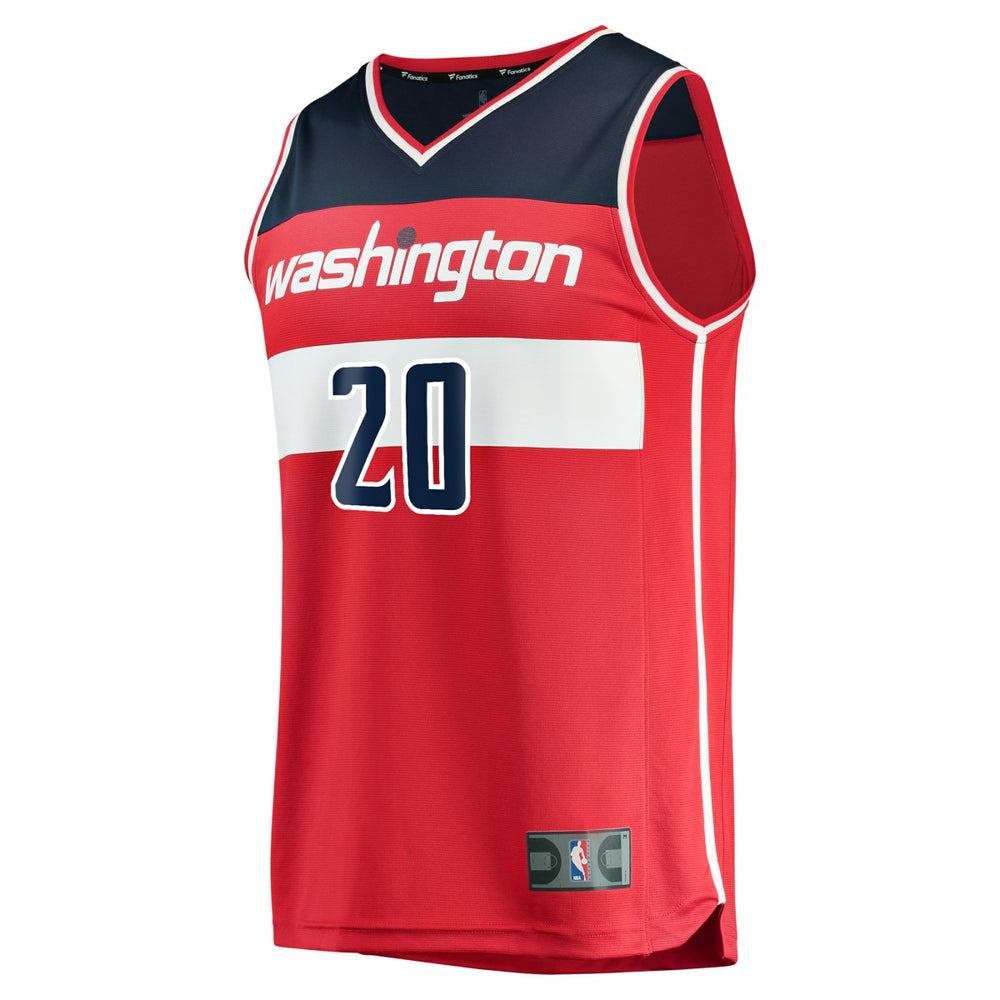 Alexandre Sarr Washington Wizards Fast Break Replica Player Jersey Icon Edition Red | Fanatics Lifestyle