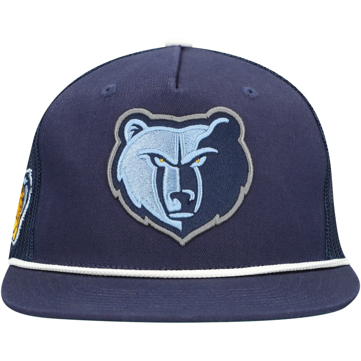 Memphis Grizzlies Roper Trucker Snapback Hat Navy | Mitchell & Ness outlet