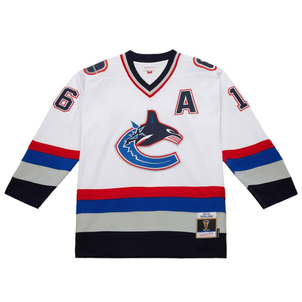 Trevor Linden Vancouver Canucks 2003-04 Power Play Jersey - White - NHL 201982583