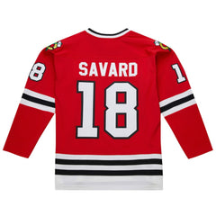 Denis Savard Chicago Blackhawks 1980-81 Power Play Jersey - Scarlet - NHL 201982584