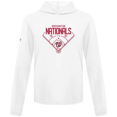 Washington Nationals Levelwear Anthem Home Field Pullover Hoodie - White - MLB Lifestyle