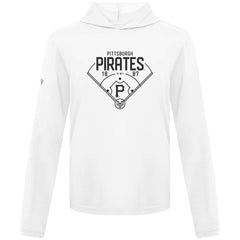 Pittsburgh Pirates Levelwear Anthem Home Field Pullover Hoodie - White - MLB Discount