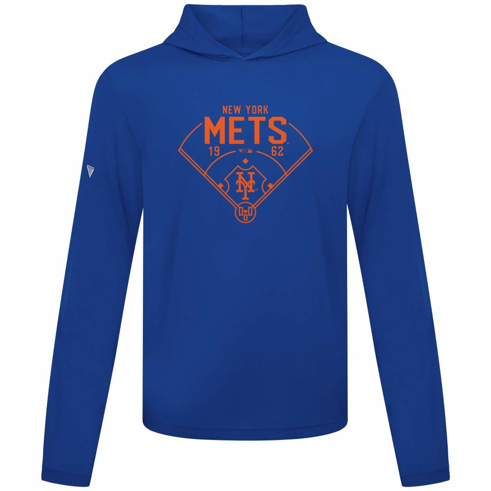 New York Mets Levelwear Anthem Home Field Pullover Hoodie - Royal - MLB Online