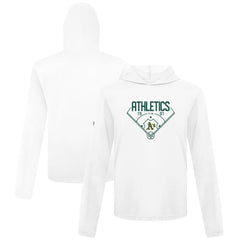 Athletics Levelwear Anthem Home Field Pullover Hoodie - White - MLB Lifestyle